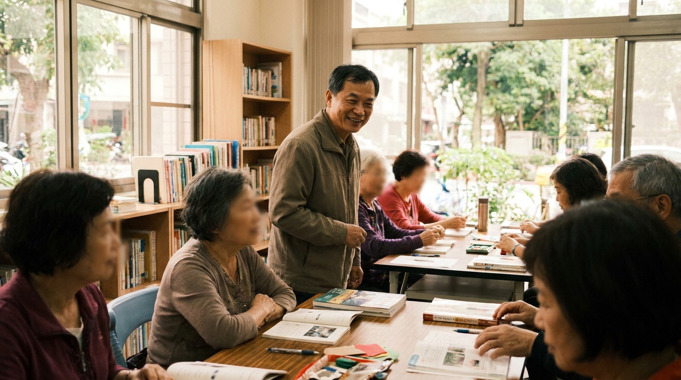 58歲離開科技業去辦樂齡學校：他給50後的3個提醒