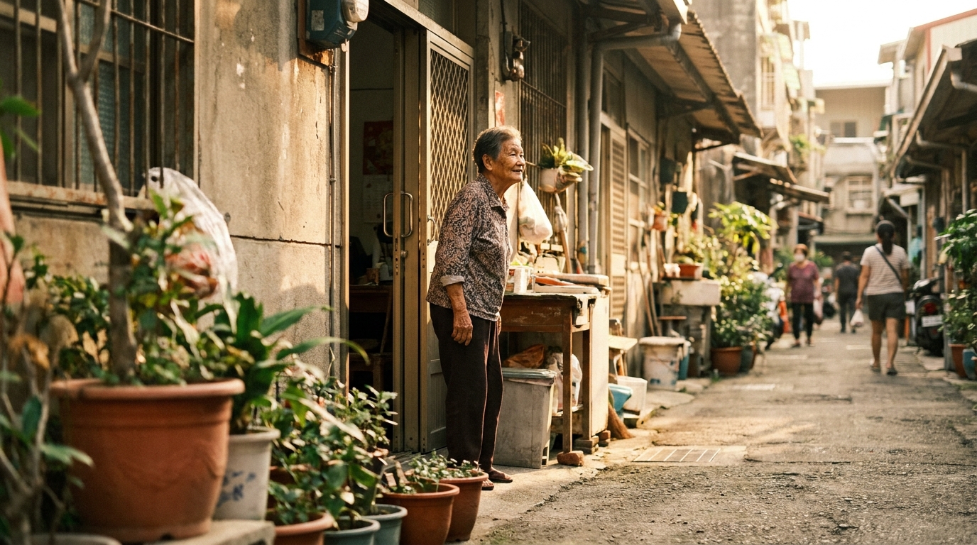 長輩寧願在家跌倒，也不肯住安養院？他要的不是安全，是歸屬