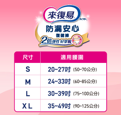 【來復易】防漏安心復健褲體驗大募集